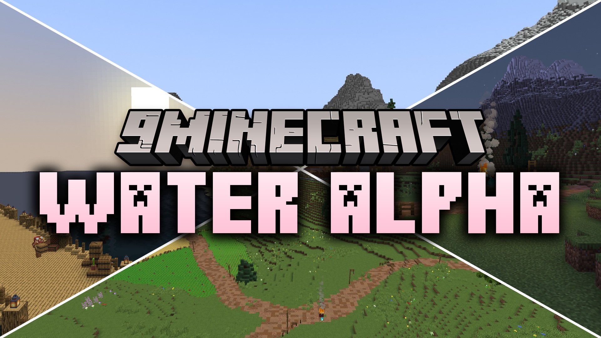 Water Alpha Shaders (26.2, 1.20.1) – Clear Reflections and Moving Waves