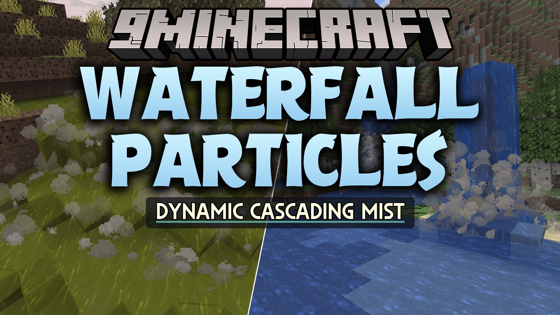 Waterfall Particles Data Pack (26.2, 1.20.1) – Splashing Water Mist