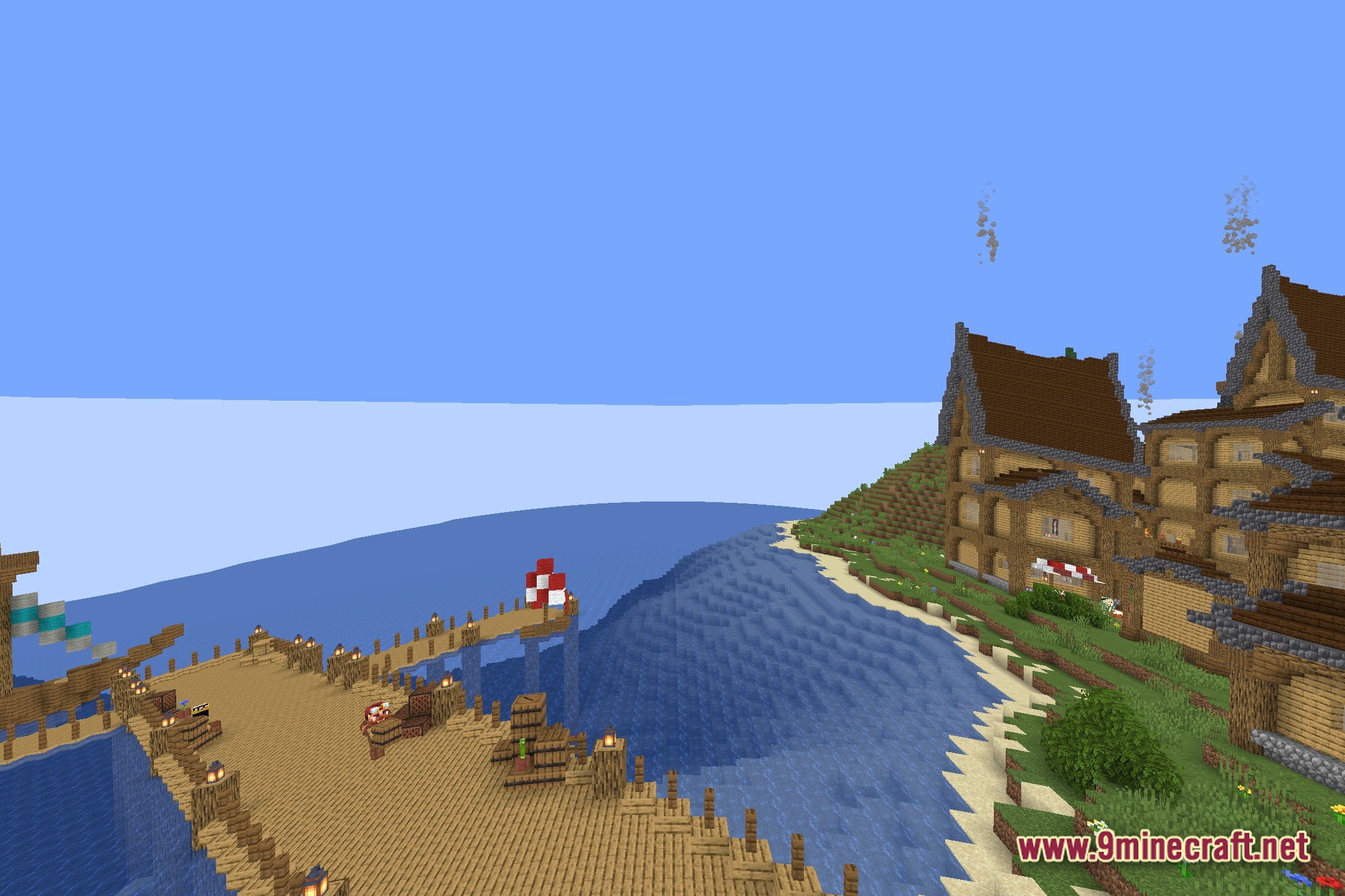Wavy World Shaders (26.2, 1.20.1) – Lightweight Bending And Twisting Terrain 10 Wavy world shaders screenshot 9