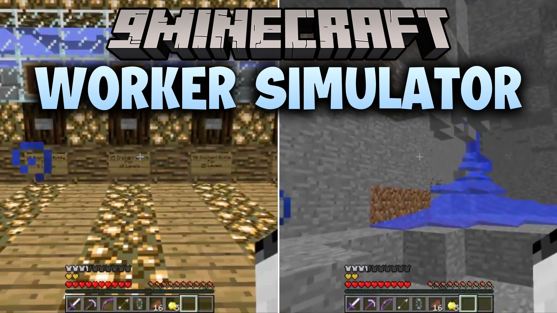 Worker Simulator Map (26.2, 1.20.1) – Build Your Fortune From Scratch
