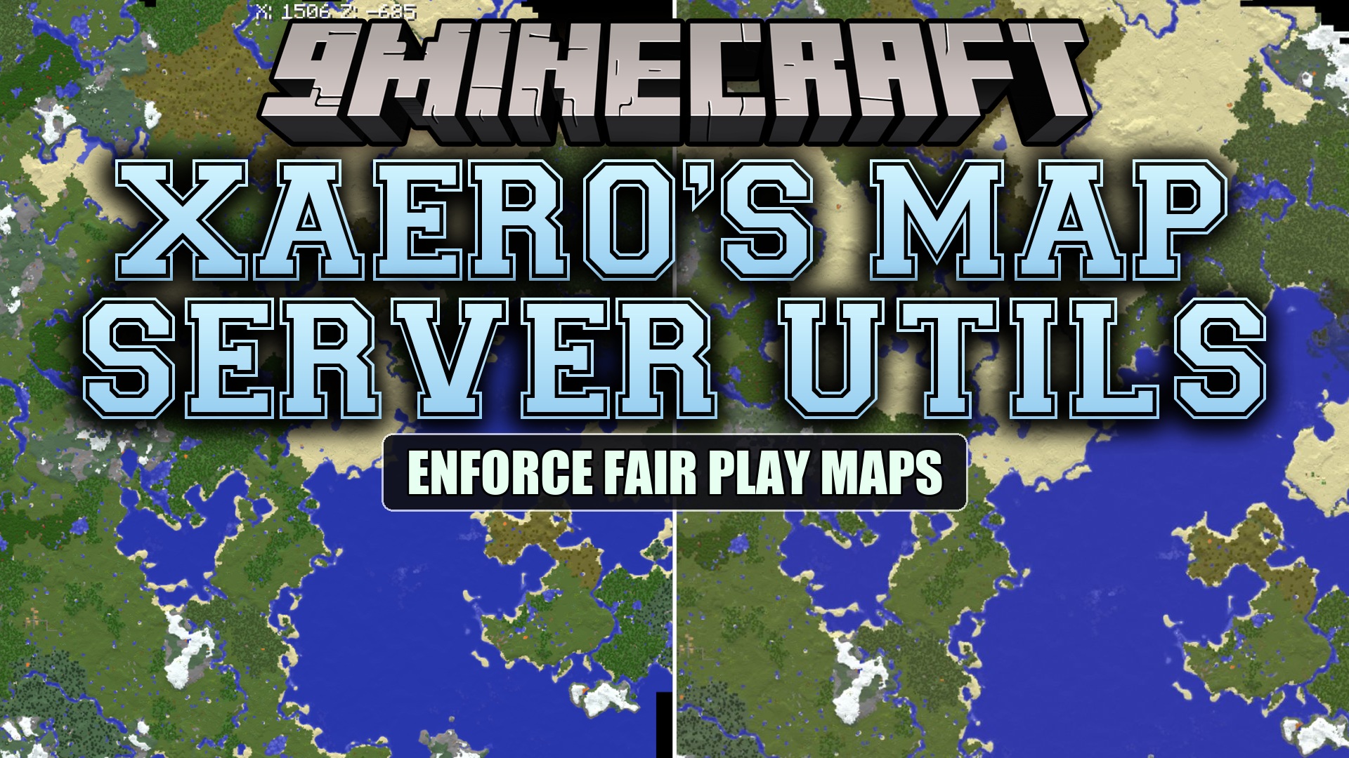 Xaero’s Map Server Utils Data Pack (26.2, 1.20.1) – Fair Exploration Rules