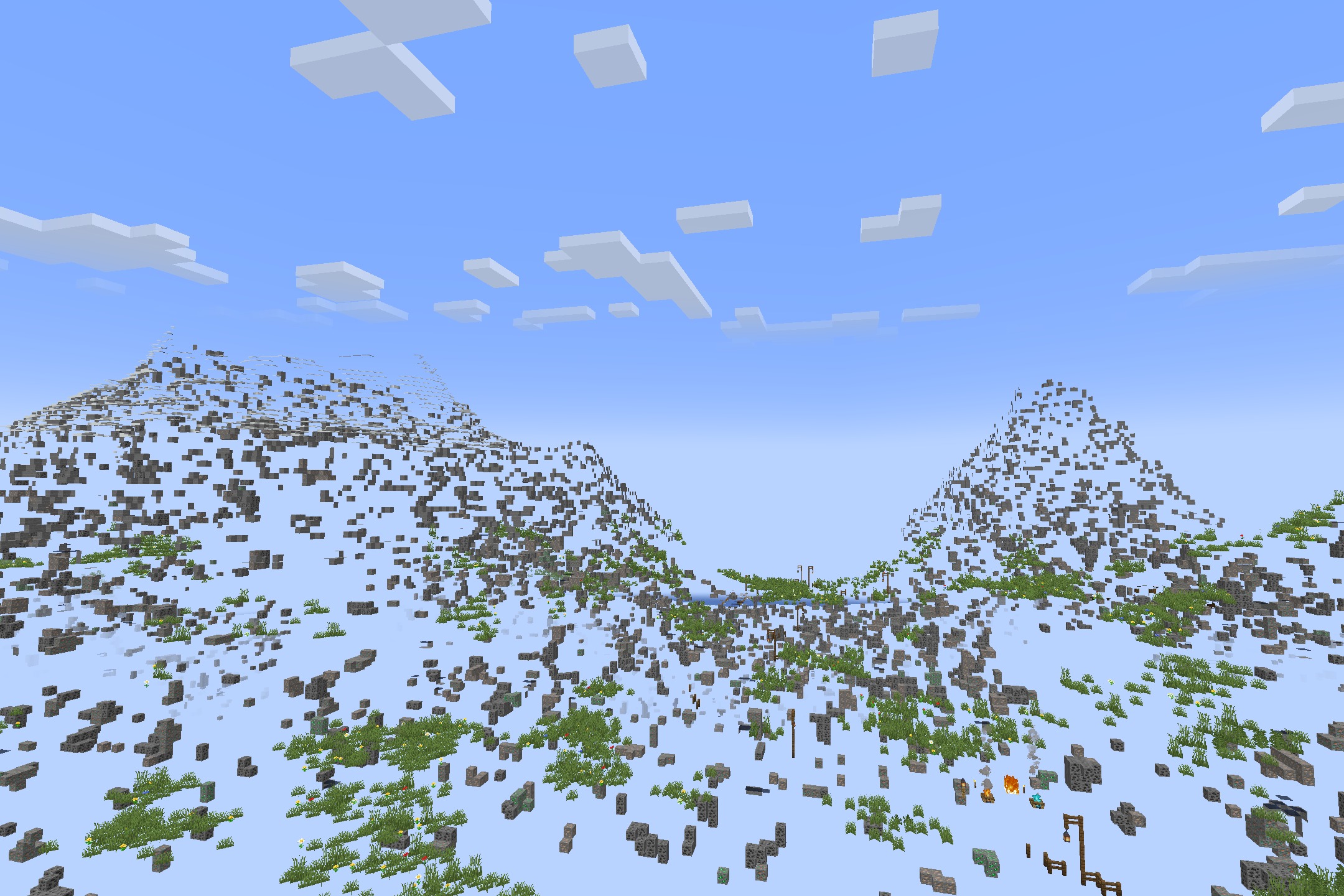 Xray Java Resource Pack (26.1.2, 1.20.1) – See Through Underground Stone 7 See through the terrain to find valuable ores hidden inside the hills