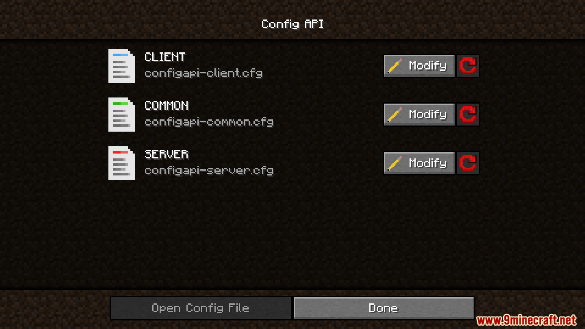 Config api mod screenshots 9