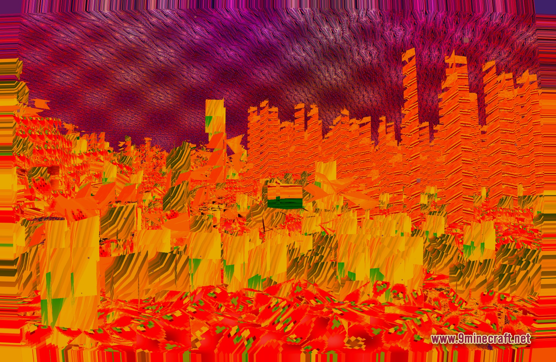 Crucify Shaders (26.2, 1.20.1) – Distorted Vision And Psychedelic Colors 7 Crucify shaders screenshot 6