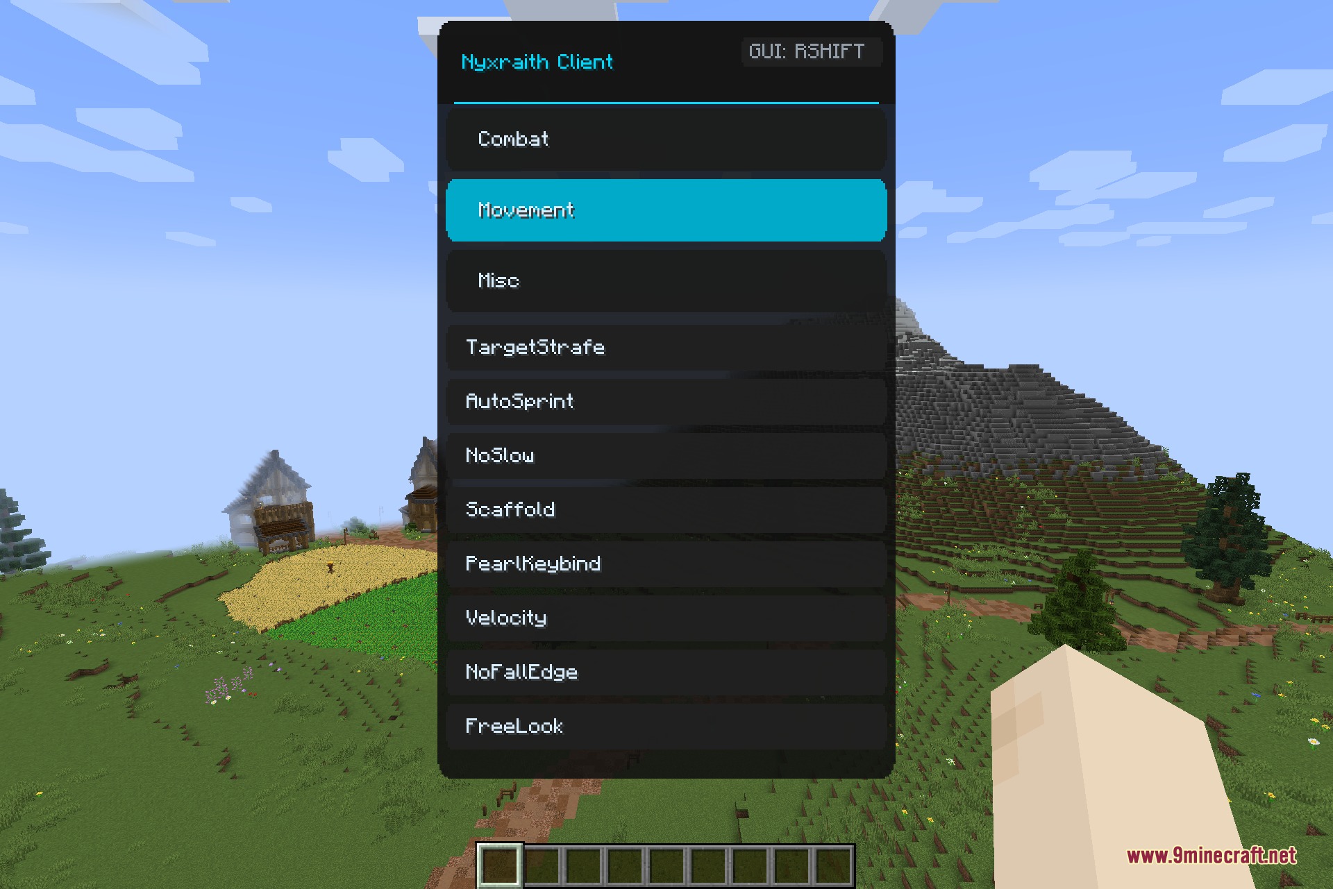 Nyxraith Client Mod (1.21.4) – Dominate Every Crystal And Mace Fight 4 Nyxraith client mod screenshot 3