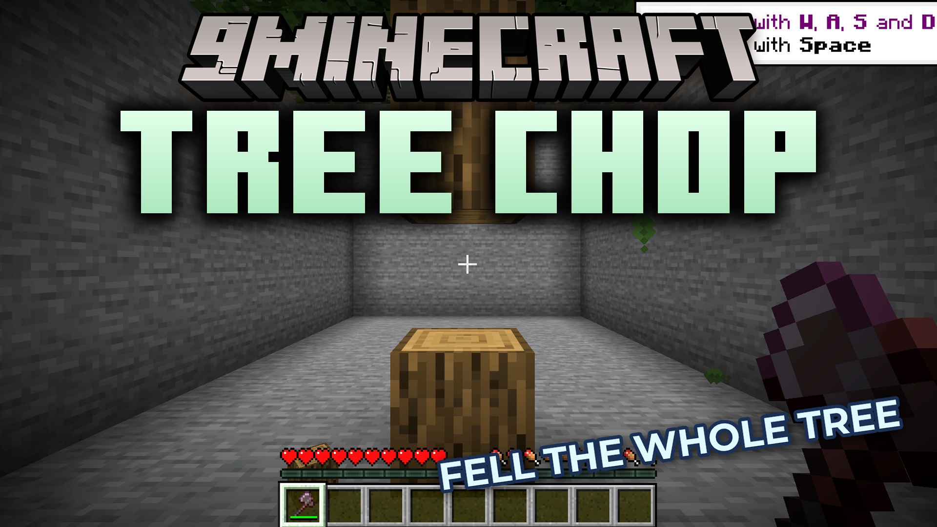 Tree Chop 9minecraft Mod (26.2) – Harvest Whole Trees with One Swing