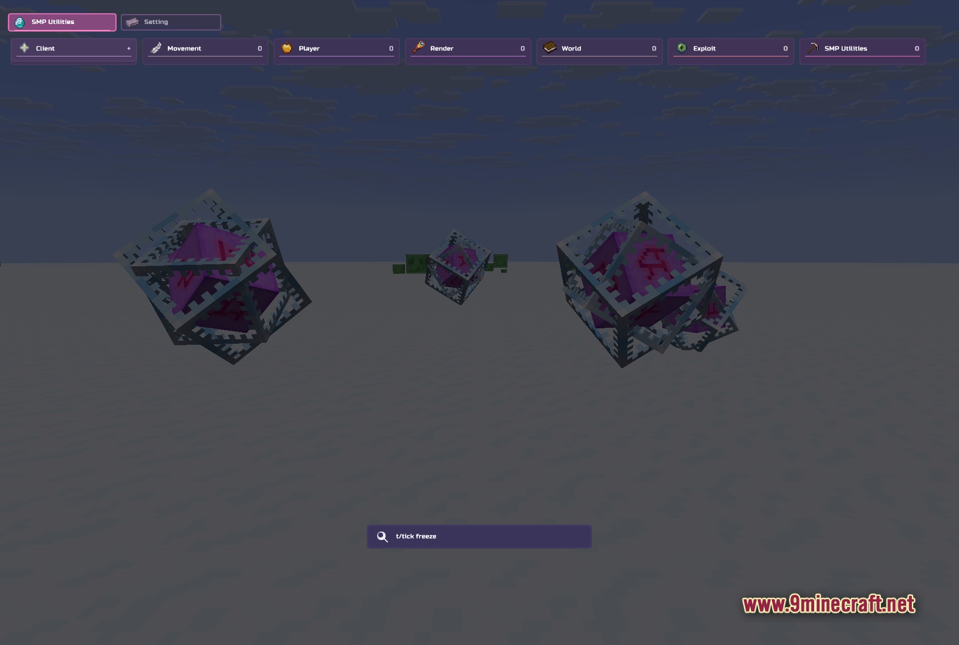 Vie Client Mod (1.21.11) – Automate Grinding And Dominate Smp Servers 4 Vie client clickgui with several client and player modules toggled on, showing the highlighted rows
