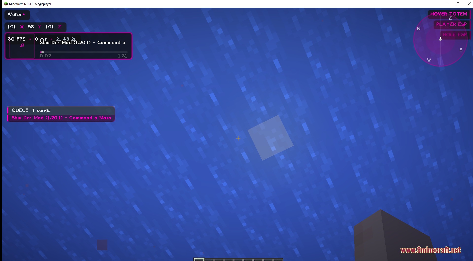 Water client mod screenshot 4