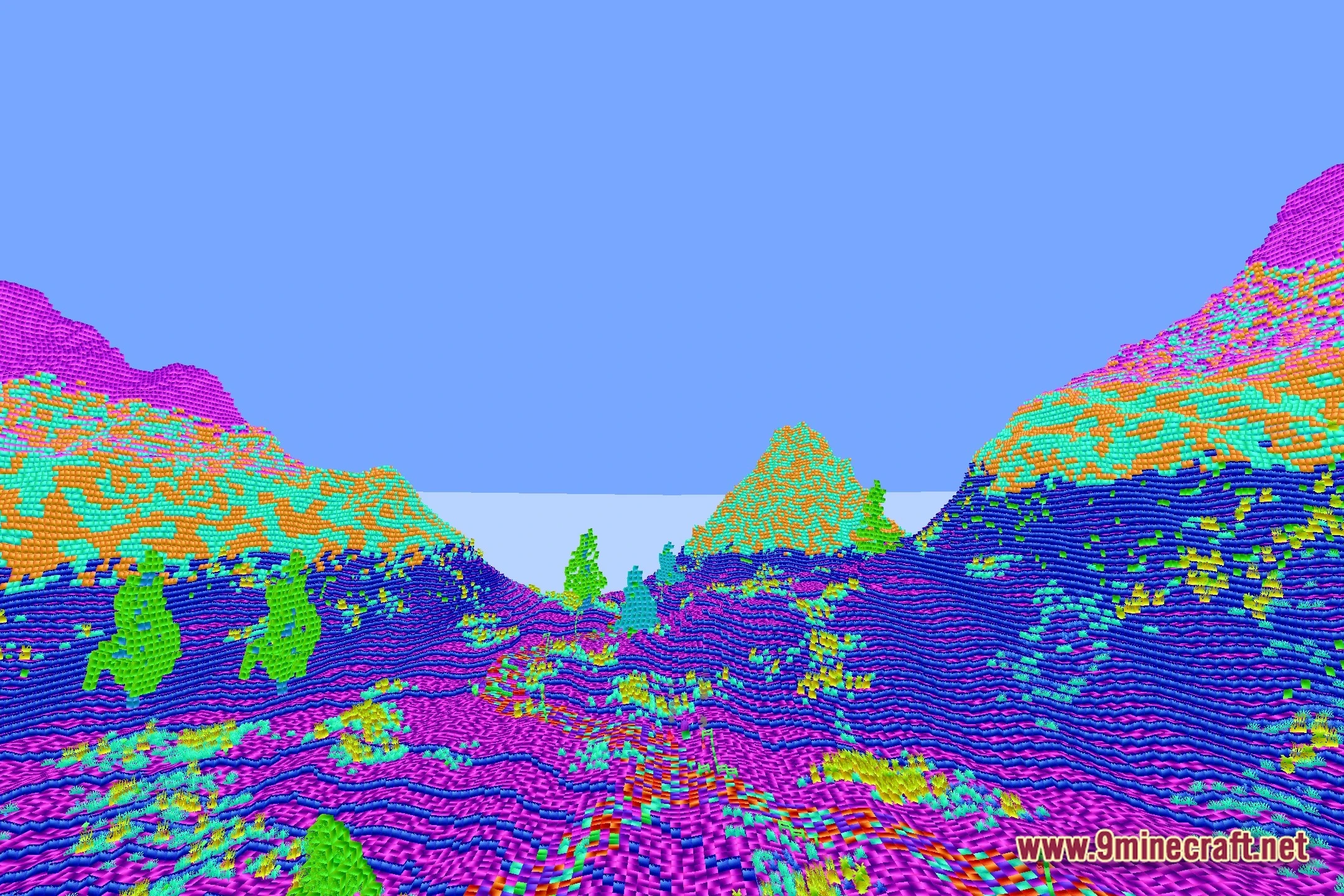 Abyssal Glitch Perspective Shaders (26.3, 1.20.1) – Surreal World Distortion 2 Abyssal glitch perspective shaders screenshot 1