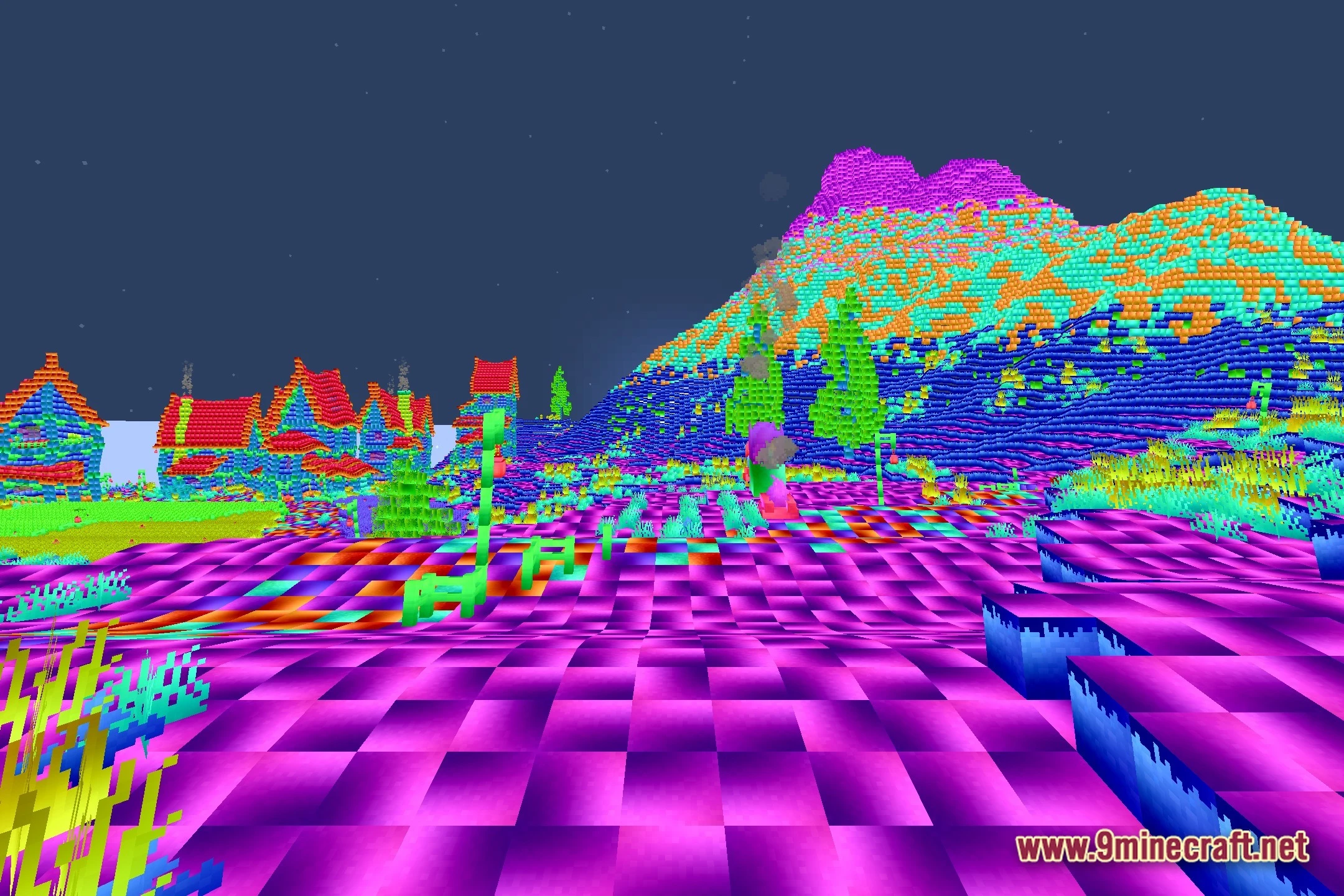 Abyssal Glitch Perspective Shaders (26.3, 1.20.1) – Surreal World Distortion 5 Abyssal glitch perspective shaders screenshot 4