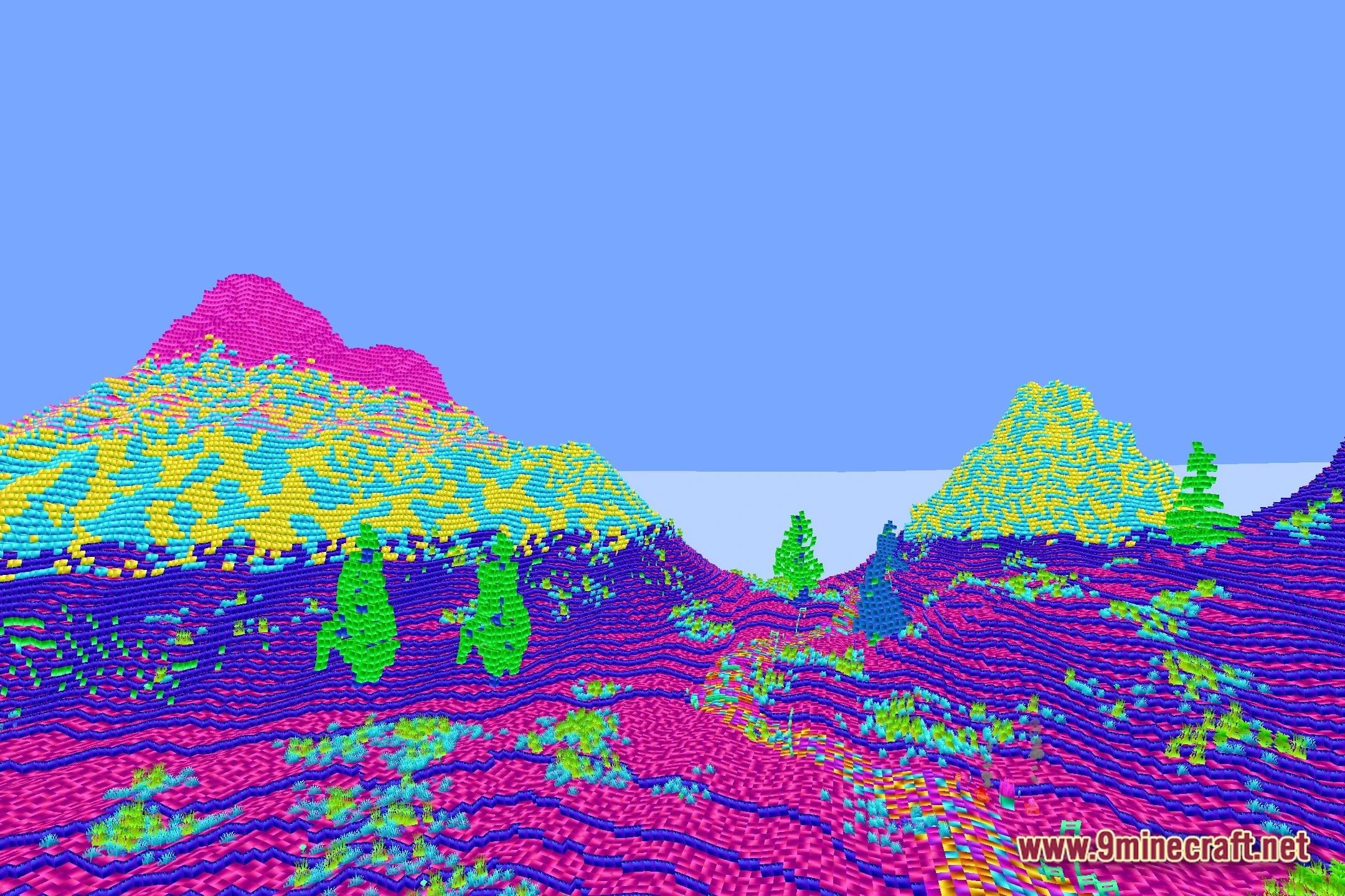 Abyssal Glitch Perspective Shaders (26.3, 1.20.1) – Surreal World Distortion 7 Abyssal glitch perspective shaders screenshot 6