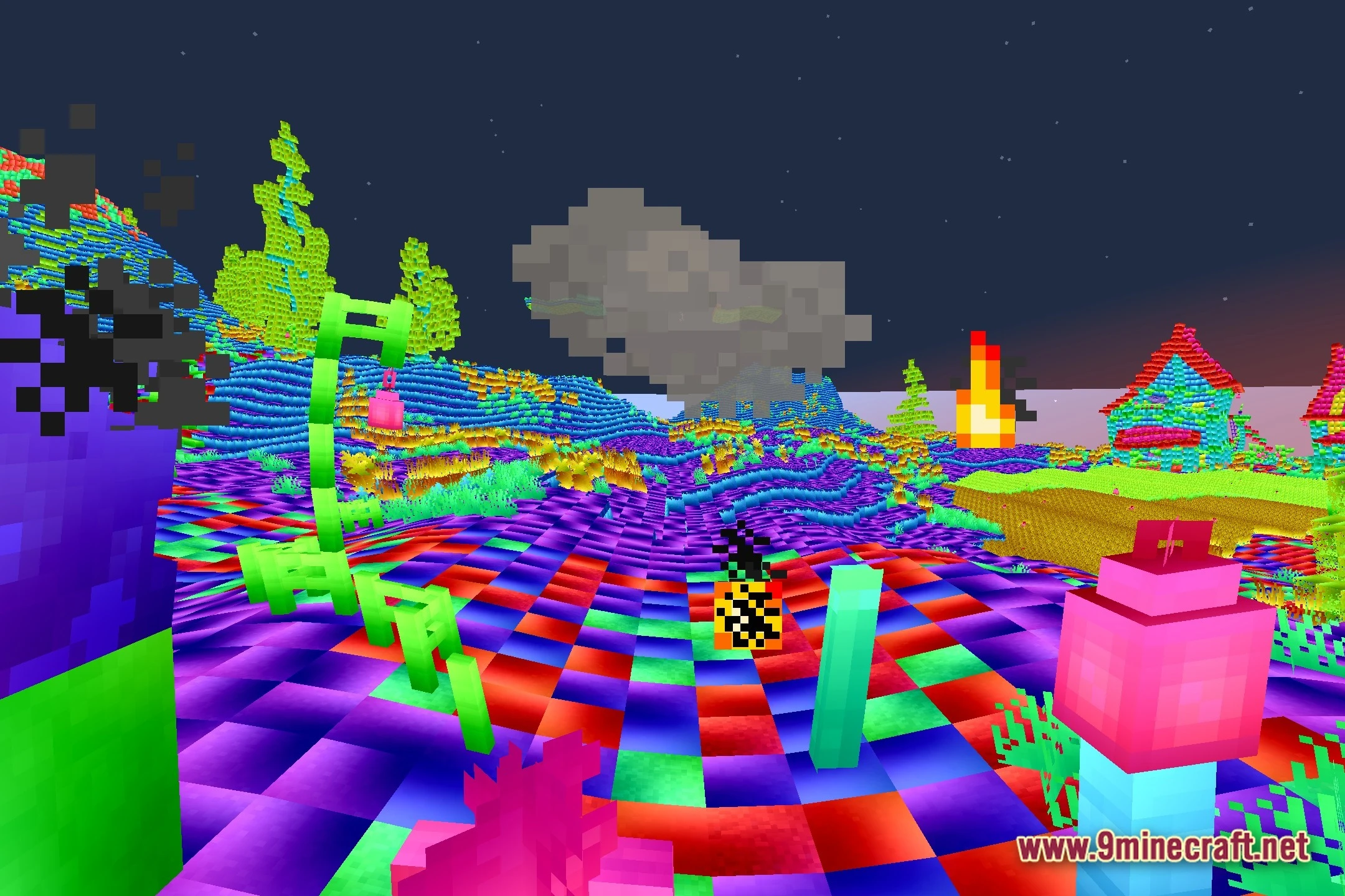 Abyssal Glitch Perspective Shaders (26.3, 1.20.1) – Surreal World Distortion 8 Abyssal glitch perspective shaders screenshot 7