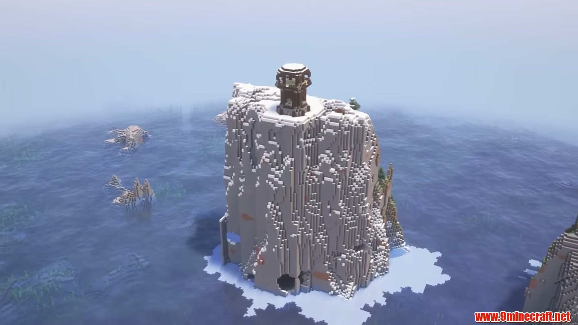 Best Seeds For Minecraft (26.2, 1.21.11) Part 13 – Java/Bedrock Edition 4 Snowy ocean pillar outpost in minecraft seed 6942699683603338701