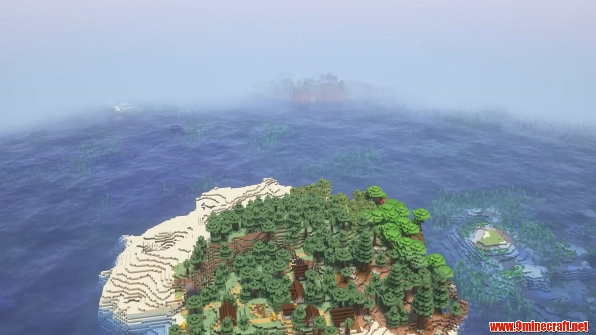 Best Seeds For Minecraft (26.2, 1.21.11) Part 14 – Java/Bedrock Edition 14 Forest island over coral reef in minecraft seed 6942694742654631053