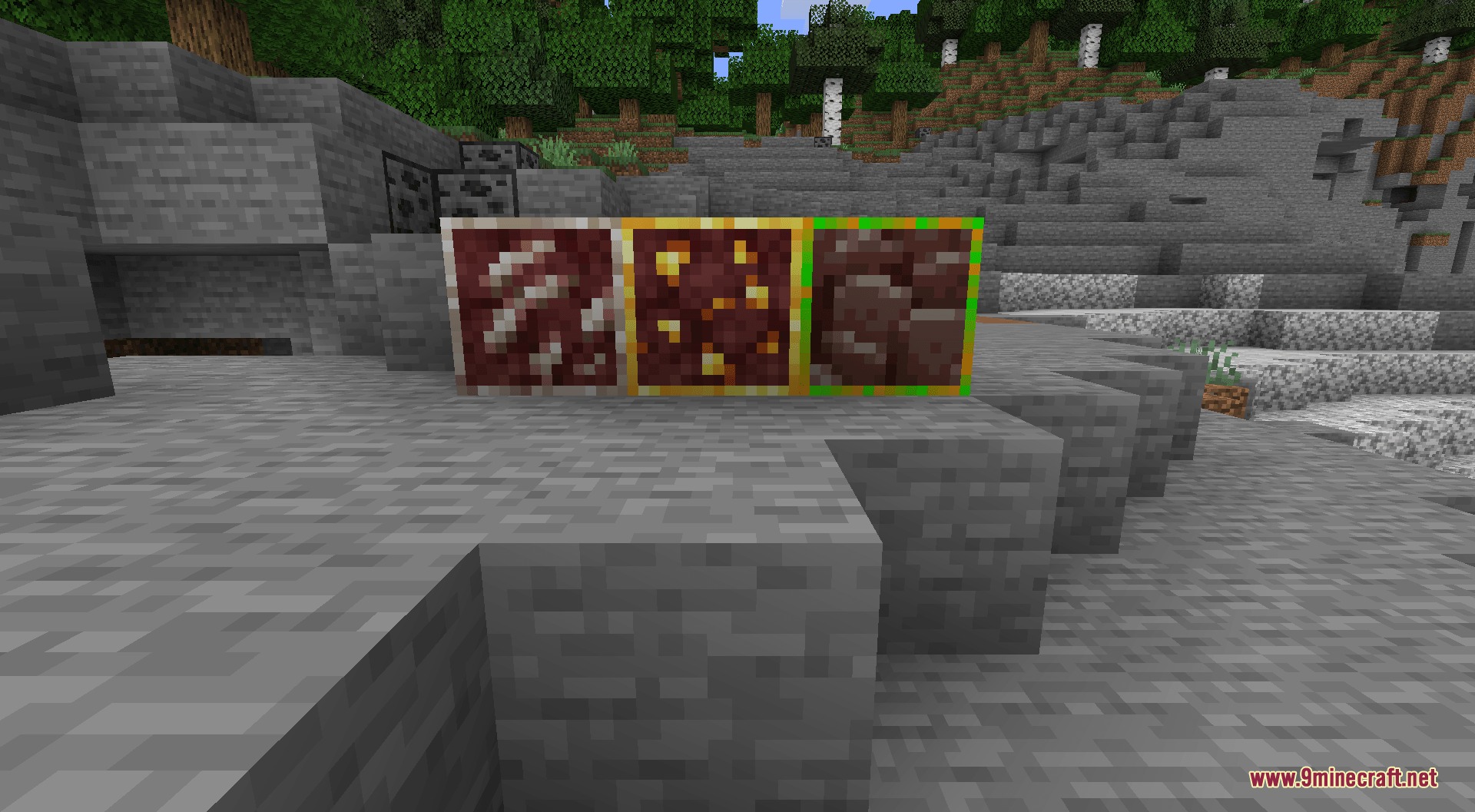 Better Ores Outlines Resource Pack (26.3, 1.20.1) – Vibrant Glowing Borders 7 Better ores outlines resource pack screenshot 6