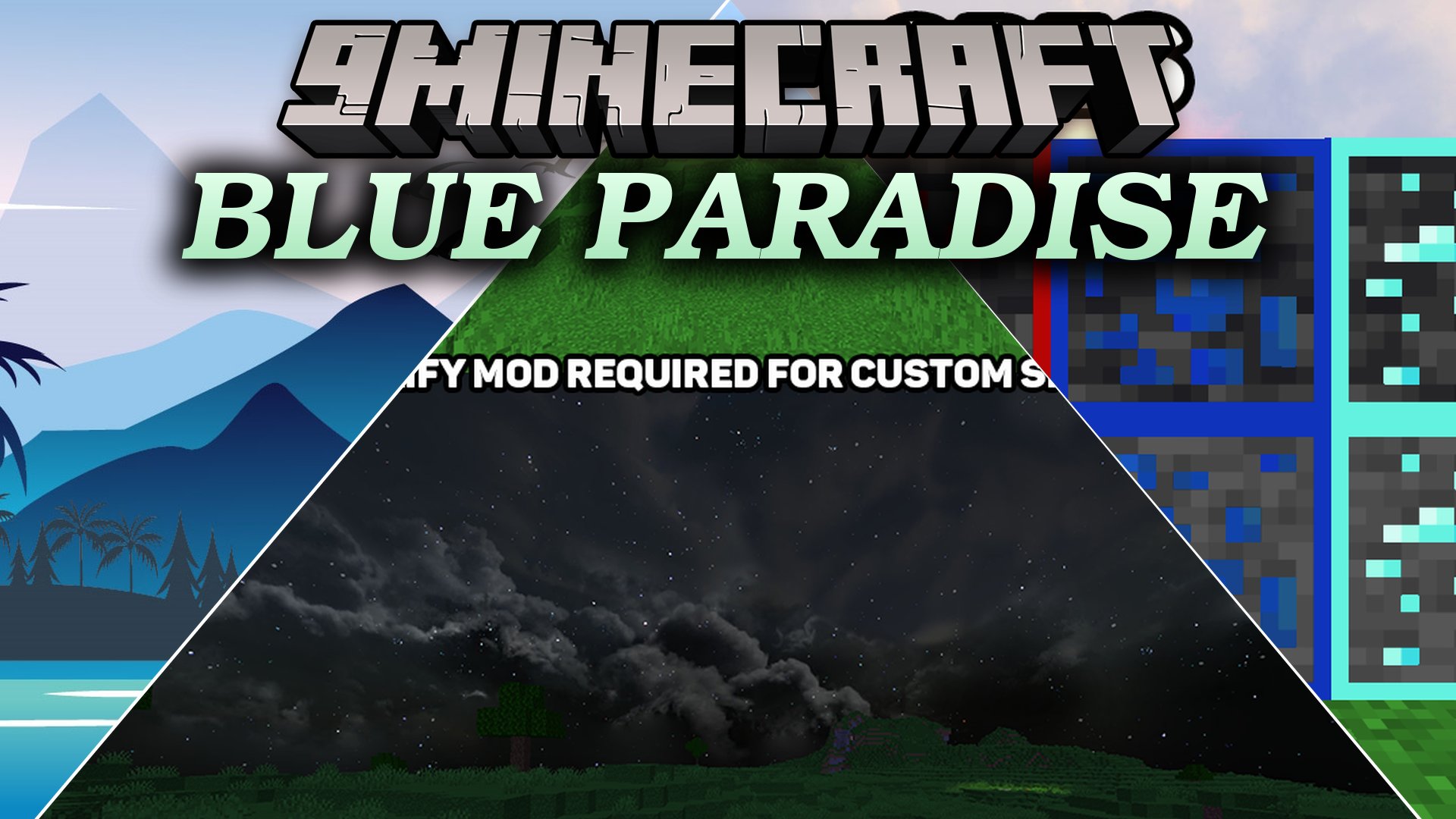 Blue Paradise Resource Pack (26.3, 1.21.11) – A Calm Blue Aesthetic