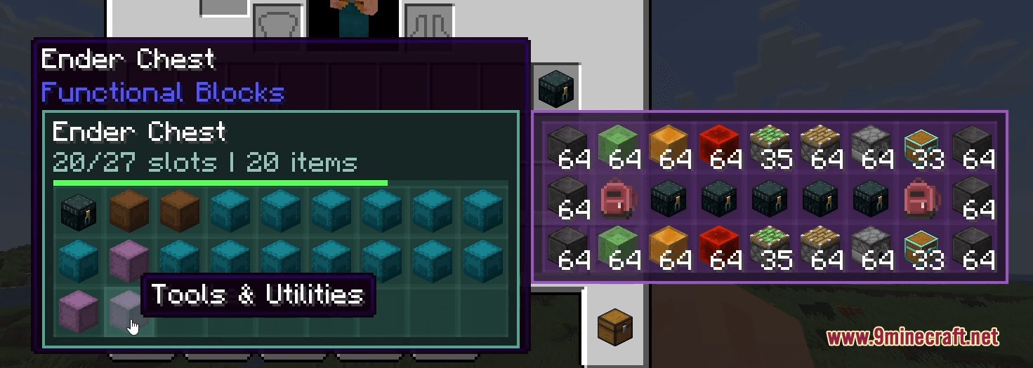 Container Preview Mod (26.3, 1.21.11) – Check Shulker Box Contents 4 Container preview mod screenshot 3