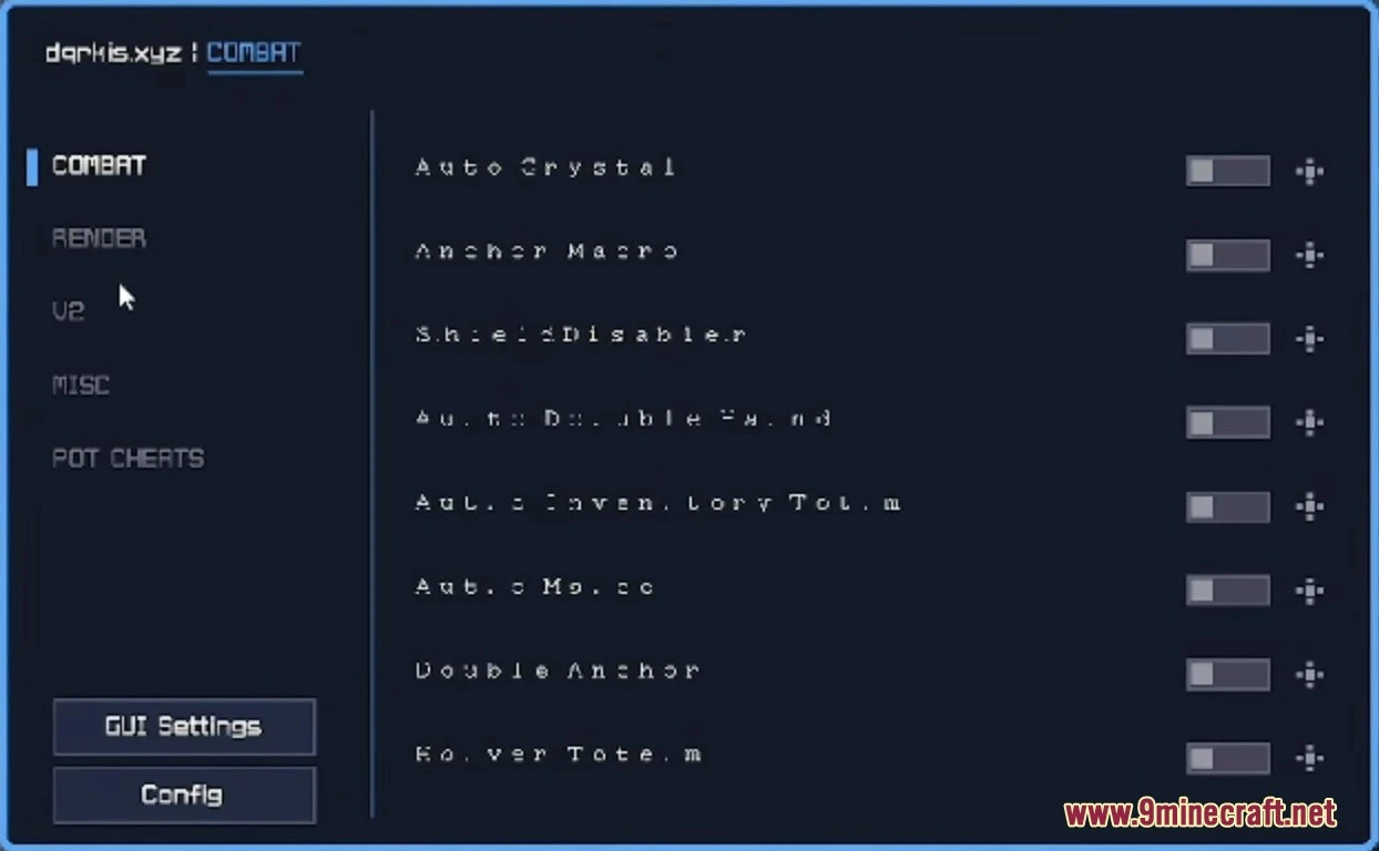 Dqrkis client mod screenshots 2