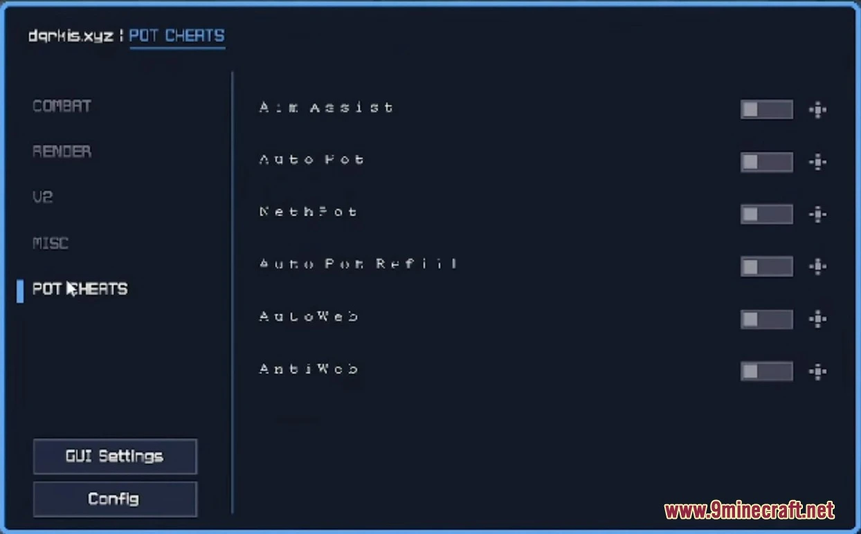 Dqrkis client mod screenshots 3