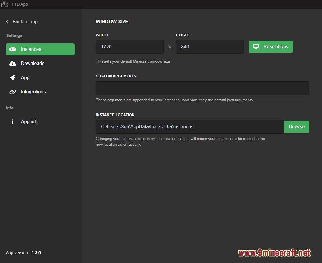 Ftb app launcher screenshots 4