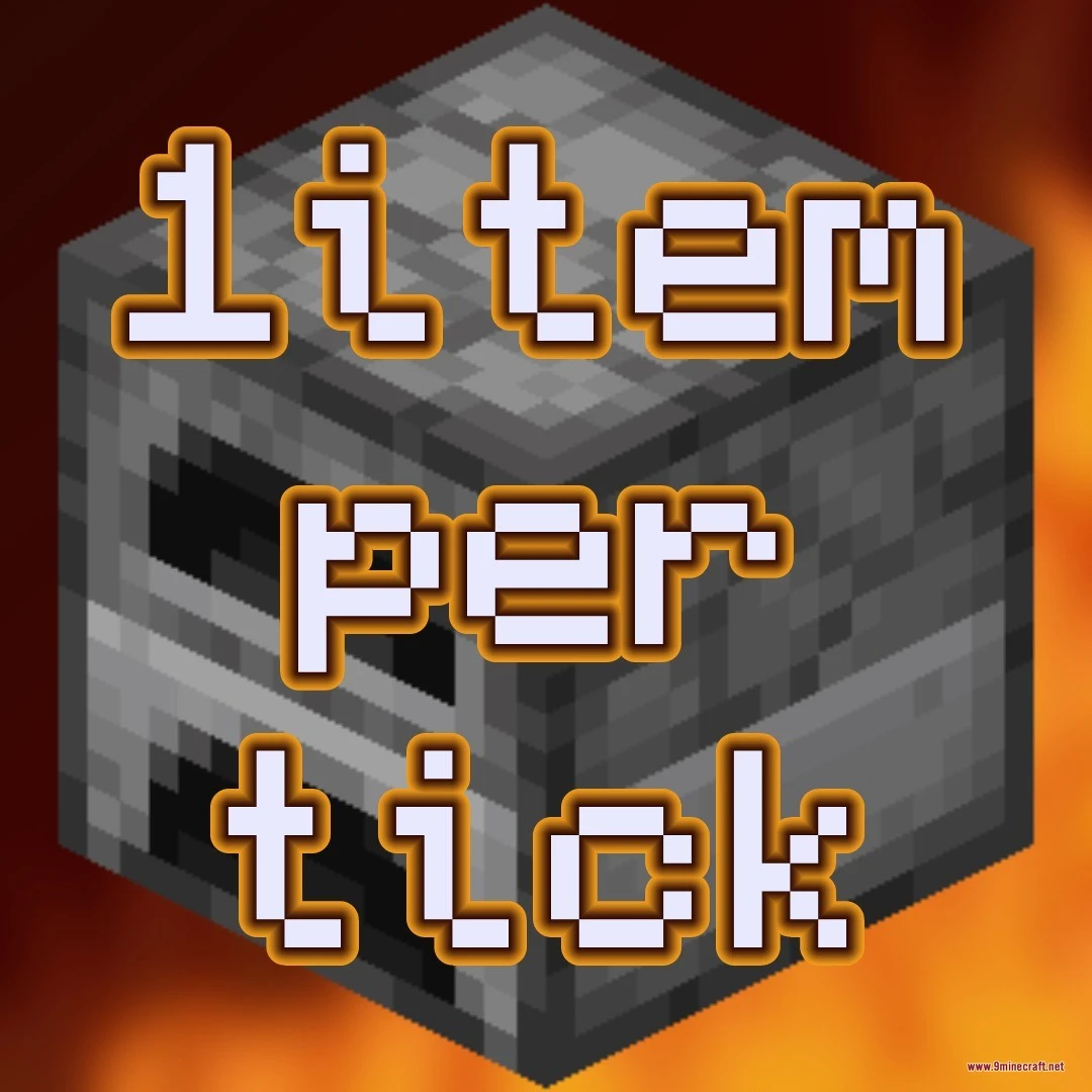 Fast smelt data pack allows smelting one item per game tick