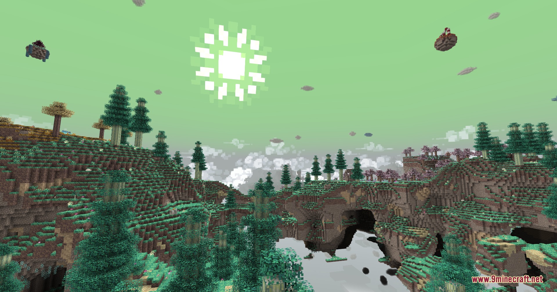 Fluorite The Realm Of Dreams Mod (1.20.1) – Conquer Sky Islands Past Vanilla 3 Fluorite the realm of dreams mod screenshot 2