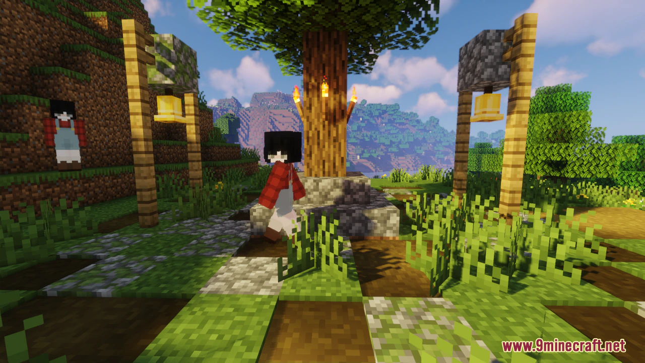 Genshin Villager Resource Pack (26.3, 1.20.1) – Texture Pack 2 Genshin villager screenshots 1