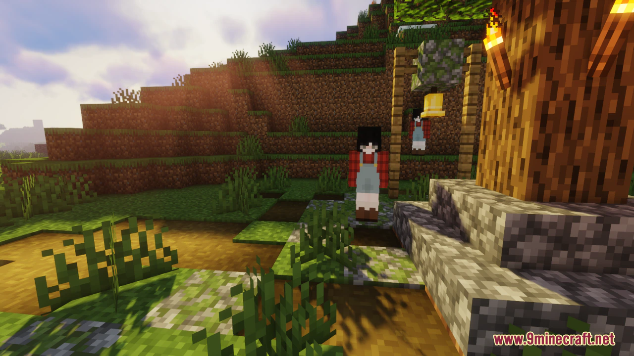 Genshin Villager Resource Pack (26.3, 1.20.1) – Texture Pack 3 Genshin villager screenshots 2