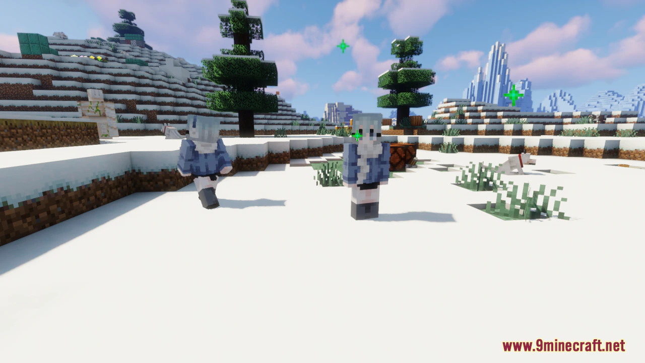Genshin Villager Resource Pack (26.3, 1.20.1) – Texture Pack 4 Genshin villager screenshots 3