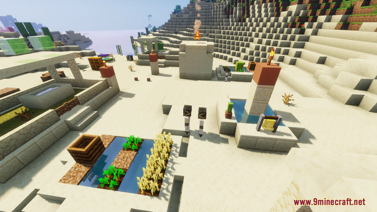 Genshin Villager Resource Pack (26.3, 1.20.1) – Texture Pack 7 Genshin villager screenshots 6