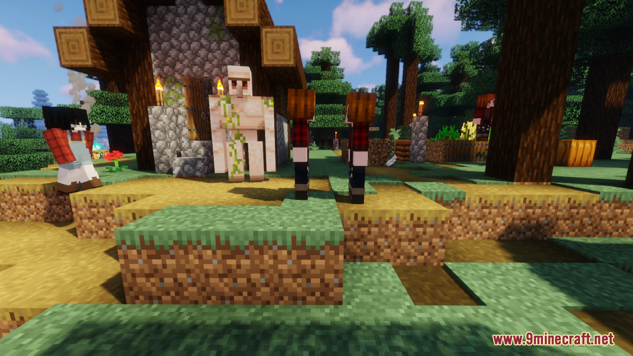 Genshin Villager Resource Pack (26.3, 1.20.1) – Texture Pack 10 Genshin villager screenshots 9