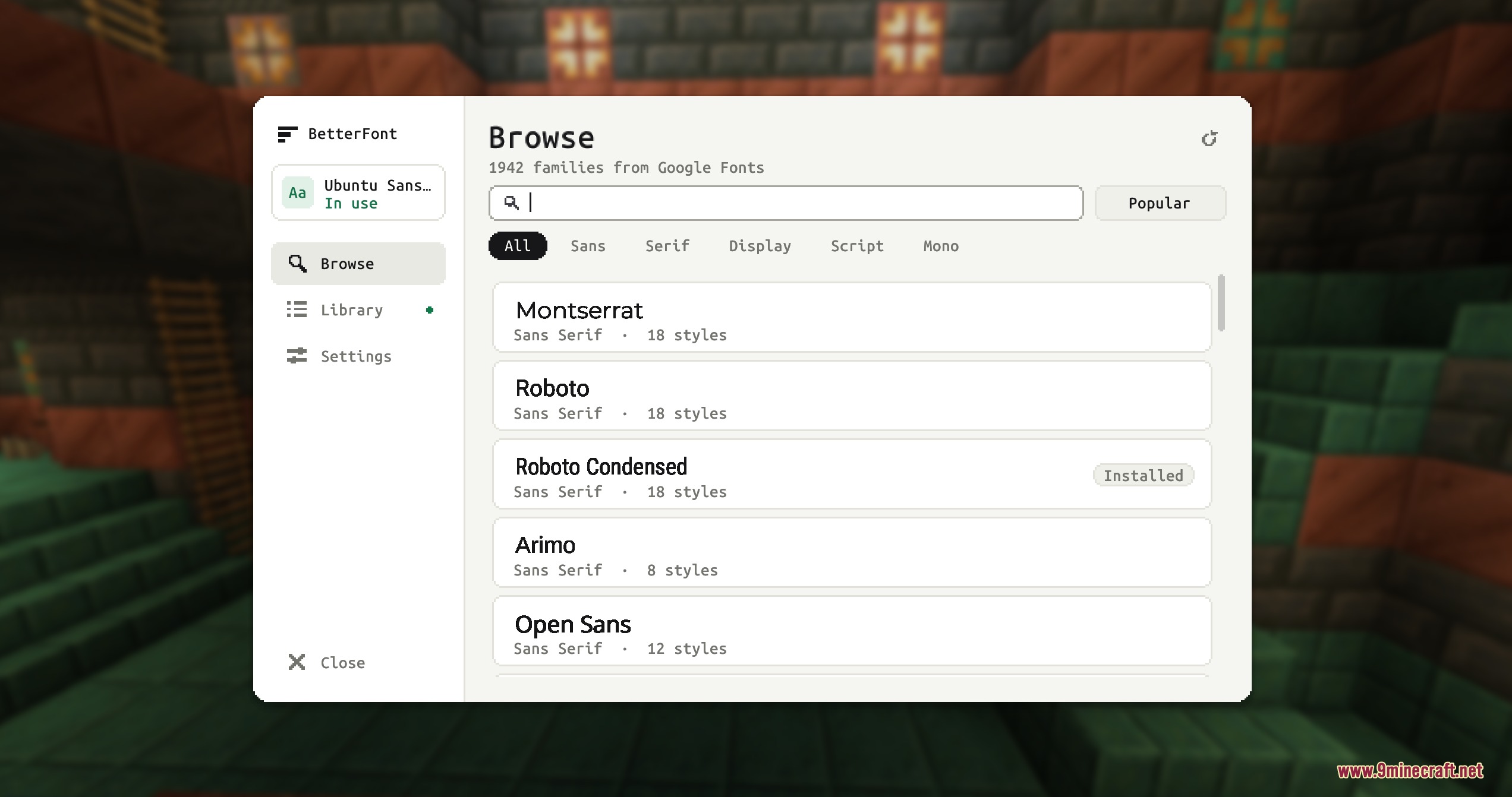 I Want A Better Font Mod (26.3, 1.20.1) – Read Clean Custom Typography 4 I want a better font mod screenshot 3
