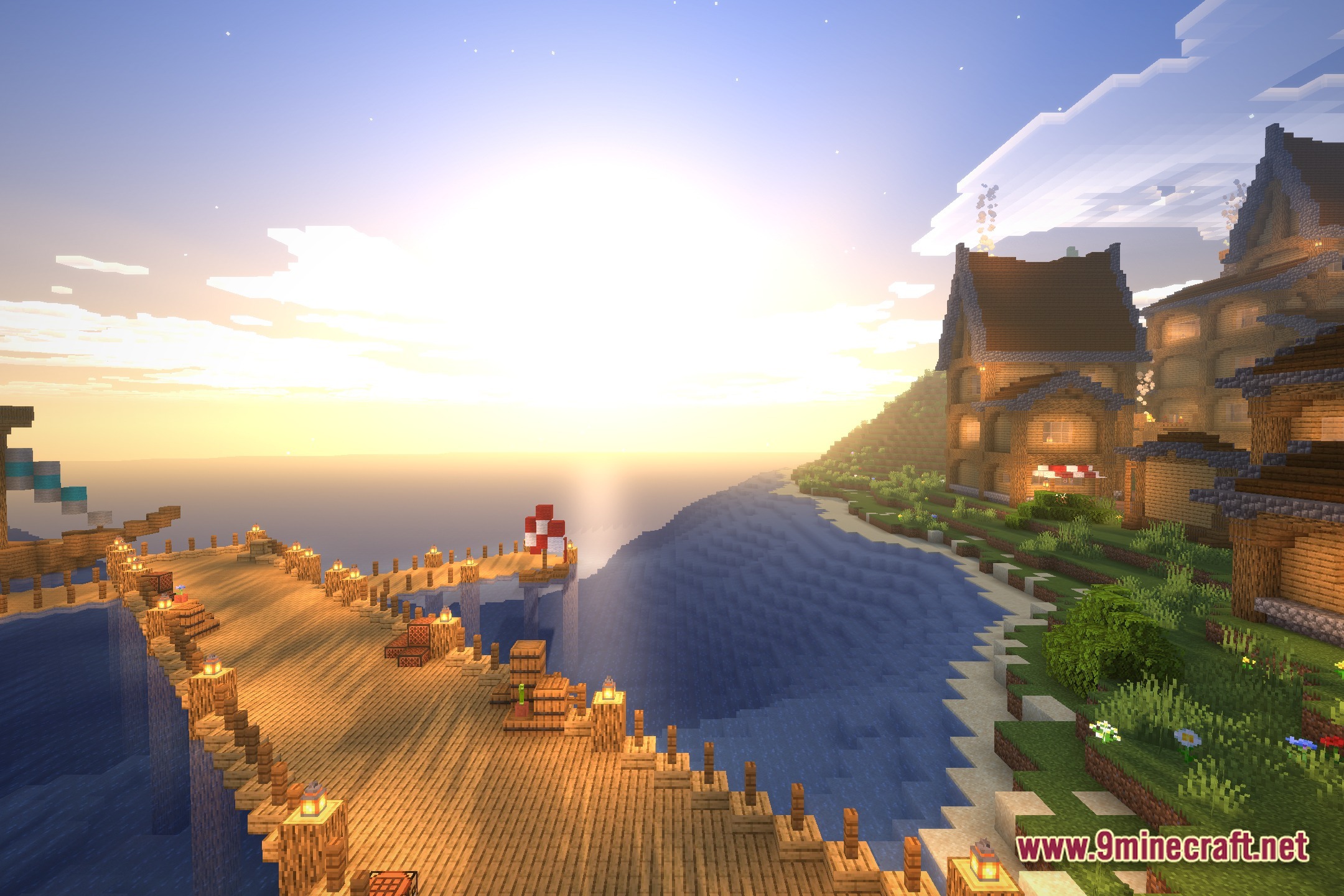Luminous Aura Vibe Shaders (26.2, 1.20.1) – Volumetric Lighting And Soft Bloom 3 Luminous aura vibe shaders screenshot 2