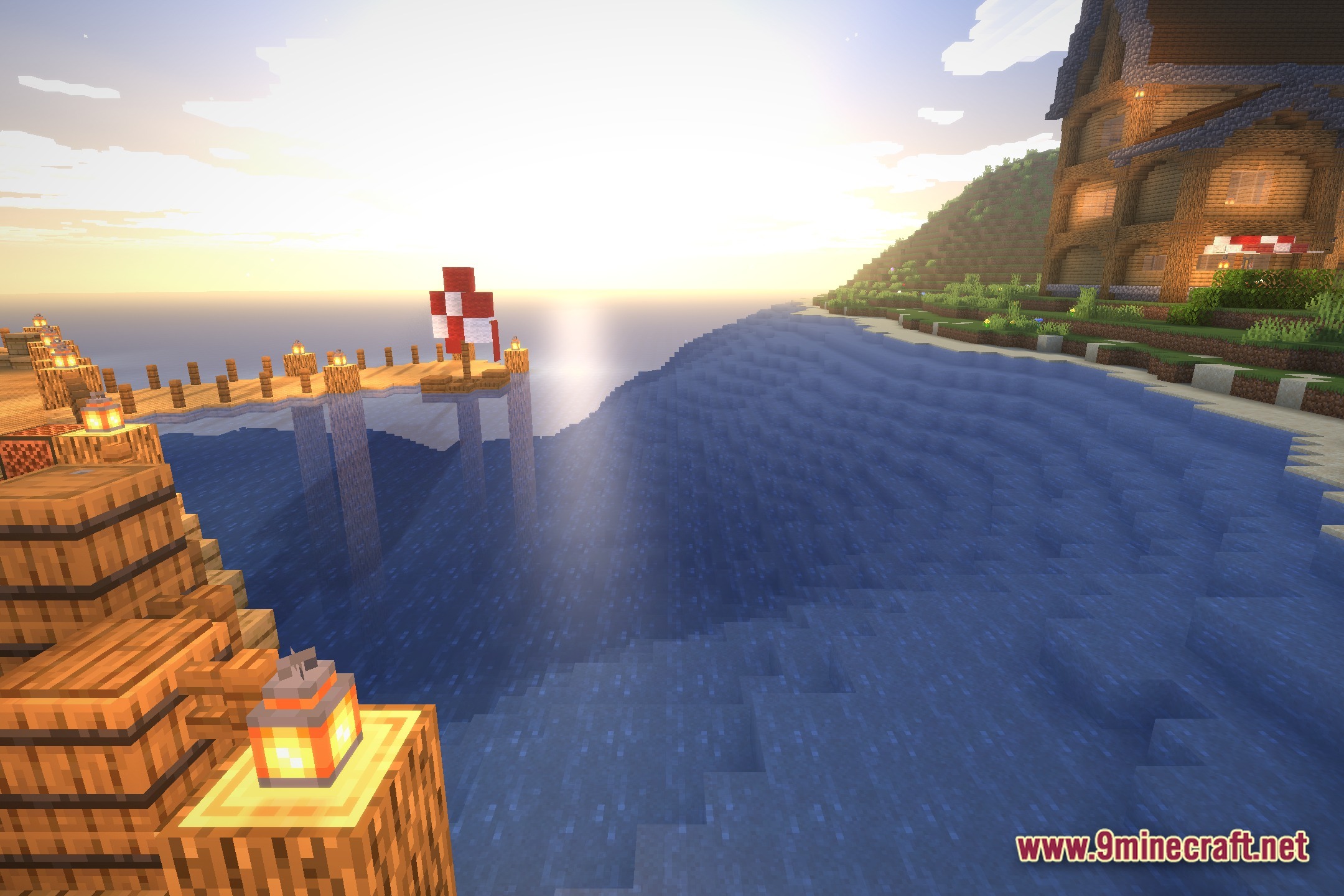 Luminous Aura Vibe Shaders (26.2, 1.20.1) – Volumetric Lighting And Soft Bloom 4 Luminous aura vibe shaders screenshot 3
