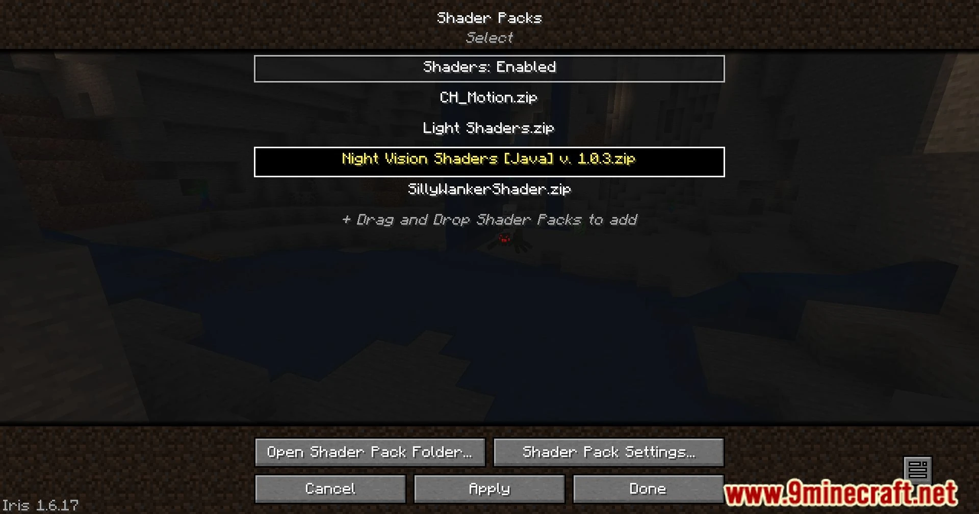 Night Visions Shaders (26.3, 1.20.1) – See Clearly In Darkness 5 Night visions shaders screenshots 4