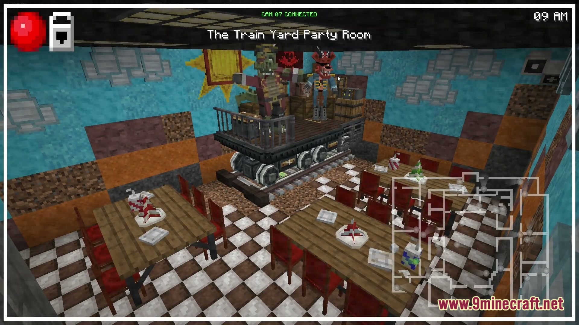 Penguinminergman’s Custom Fnaf 2 Pizzeria Map (26.2, 1.20.1) 6 Penguinminergman's custom fnaf 2 pizzeria map screenshot 5