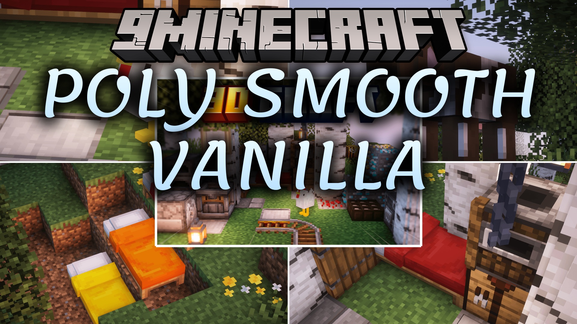 Poly Smooth Vanilla Resource Pack (26.1.2) – Clean 3D Models for Classic Worlds