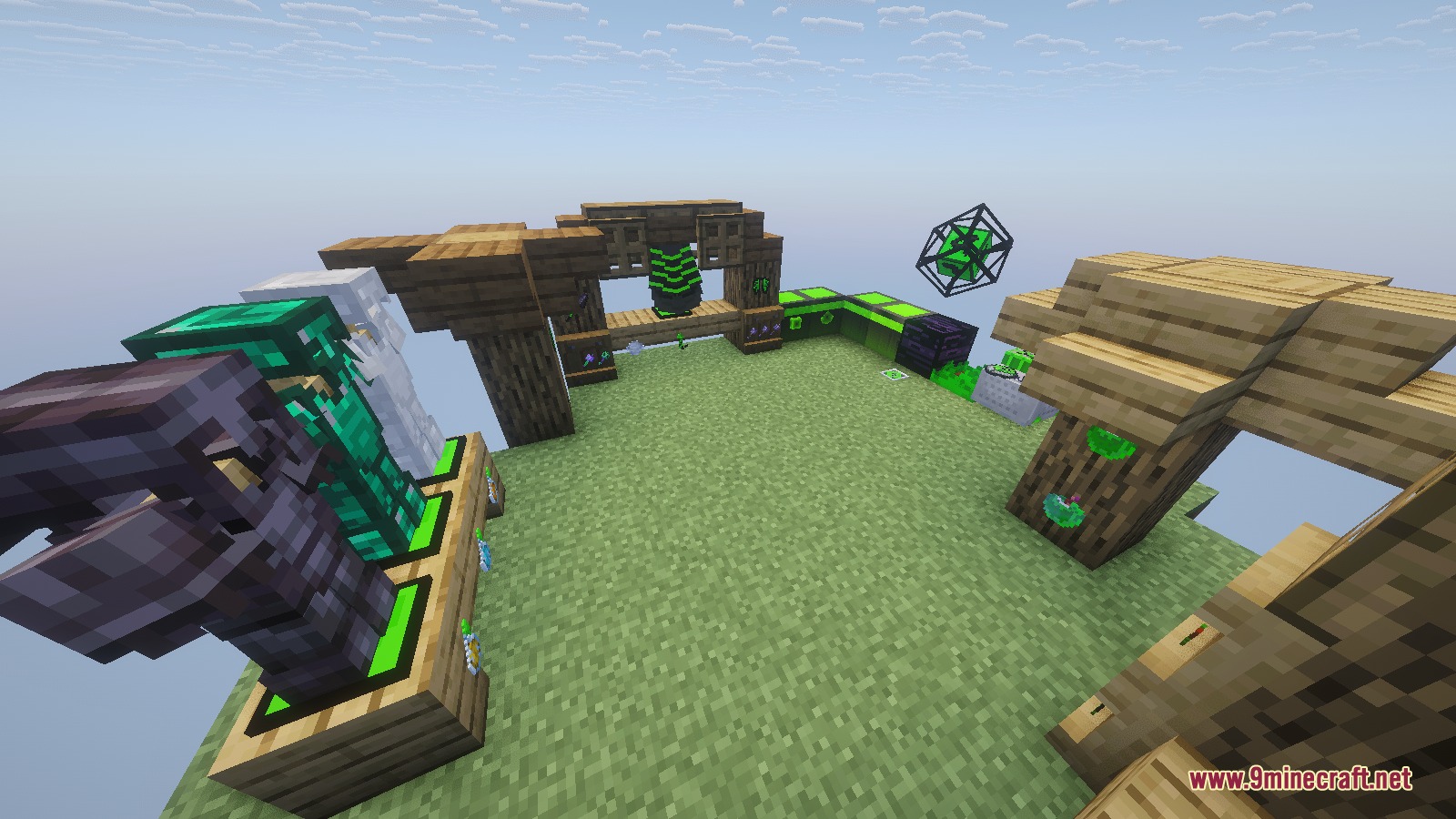 Reapers green mace resource pack screenshot 2