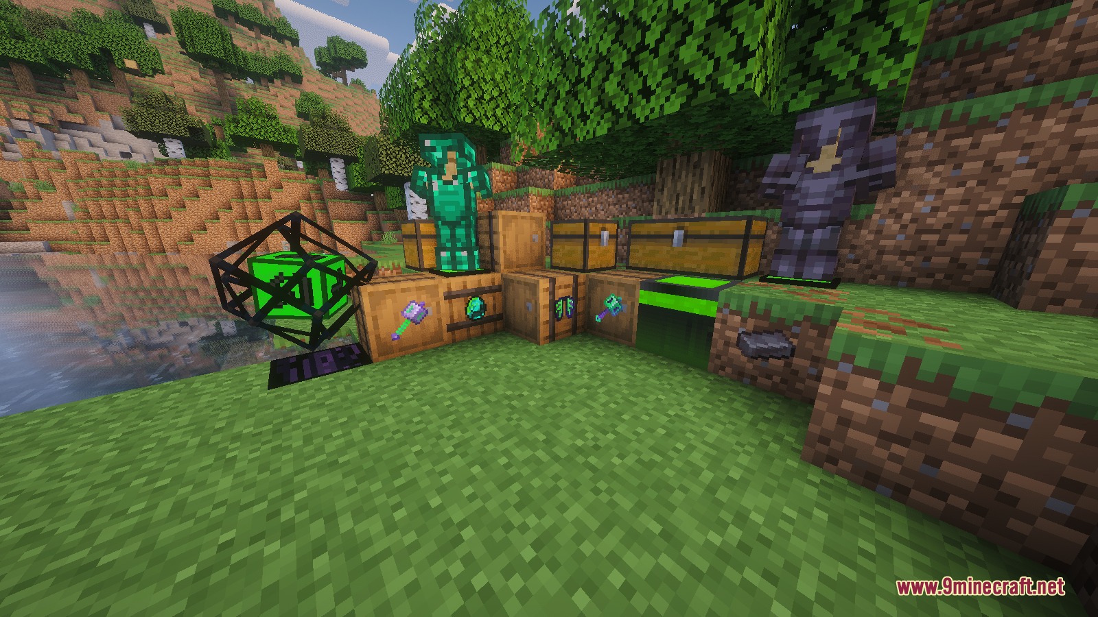 Reapers green mace resource pack screenshot 3