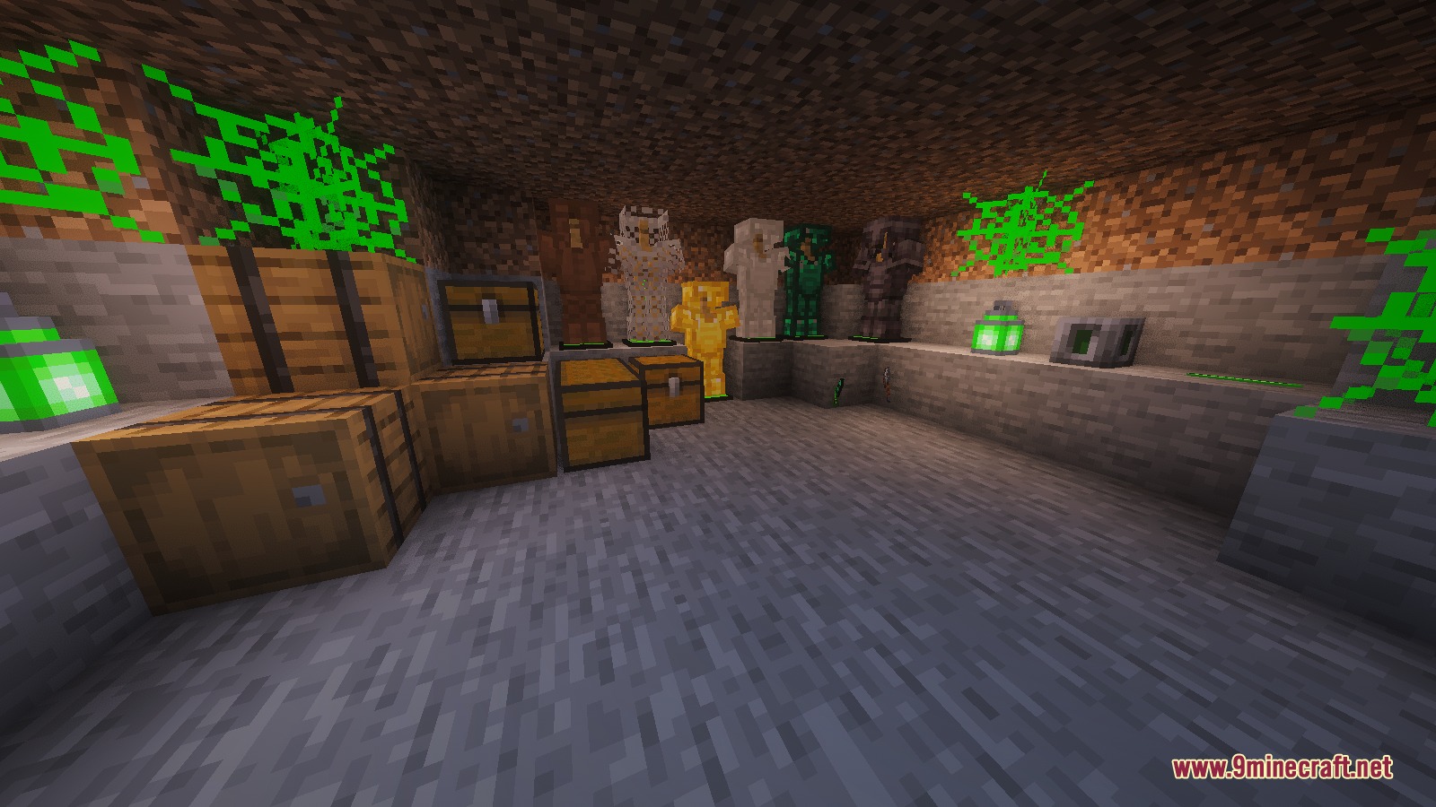 Reapers green mace resource pack screenshot 4