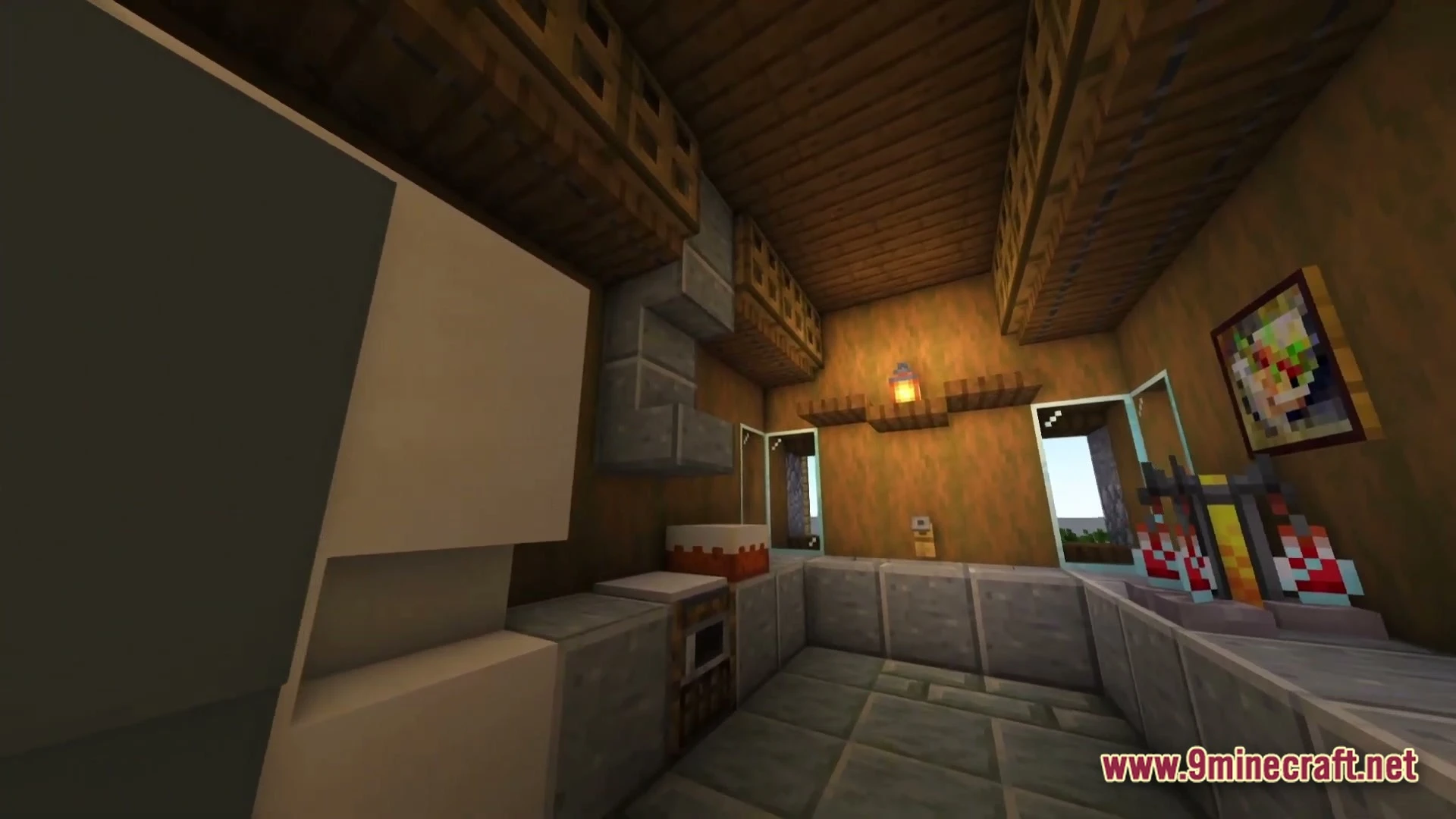 Rustic villager manor map screenshot 3