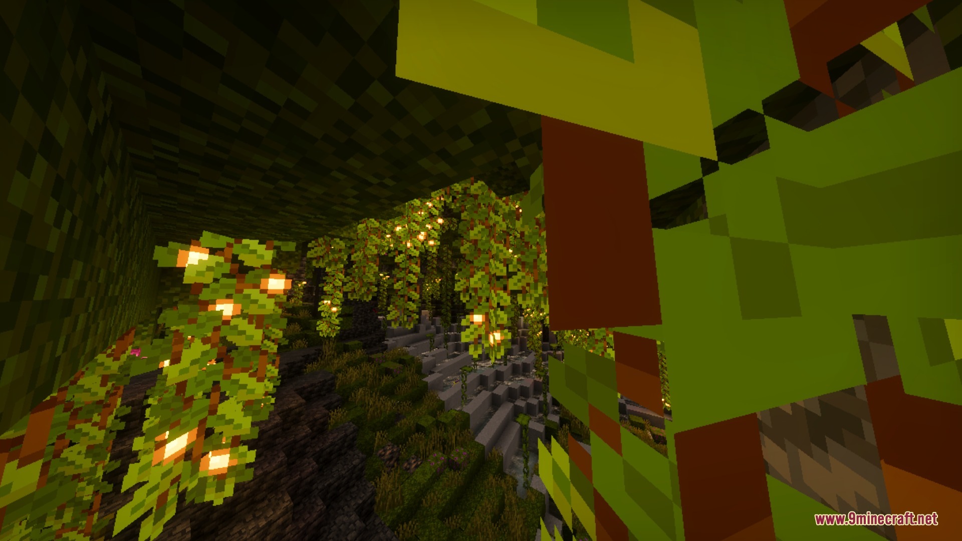Simple X Aura Shader (26.X, 1.21) – Warm Sunset Lighting And Reflective Water 6 Simple x aura shader screenshot 4