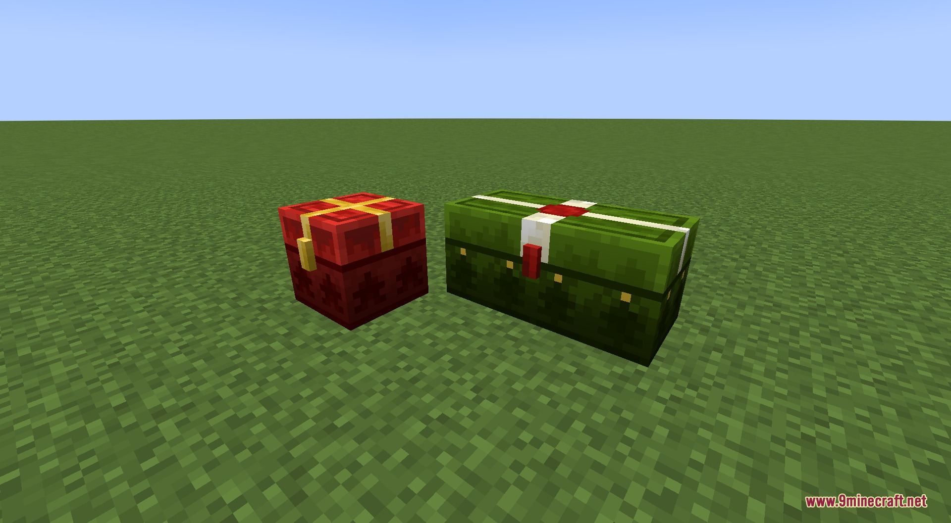 Spinky's christmas chests leaves resource pack screenshot 3