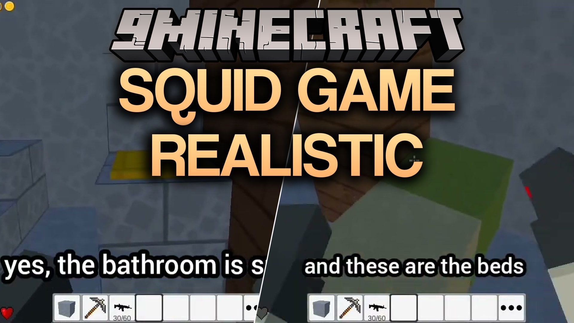 Squid Game Realistic Map (26.2, 1.20.1) – Outlast Friends in Deadly Games