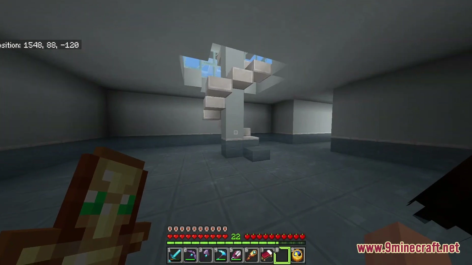 Submerged Infinite Structures Map (26.3, 1.20.1) – Survive The Poolrooms Maze 2 Submerged infinite structures map screenshot 1