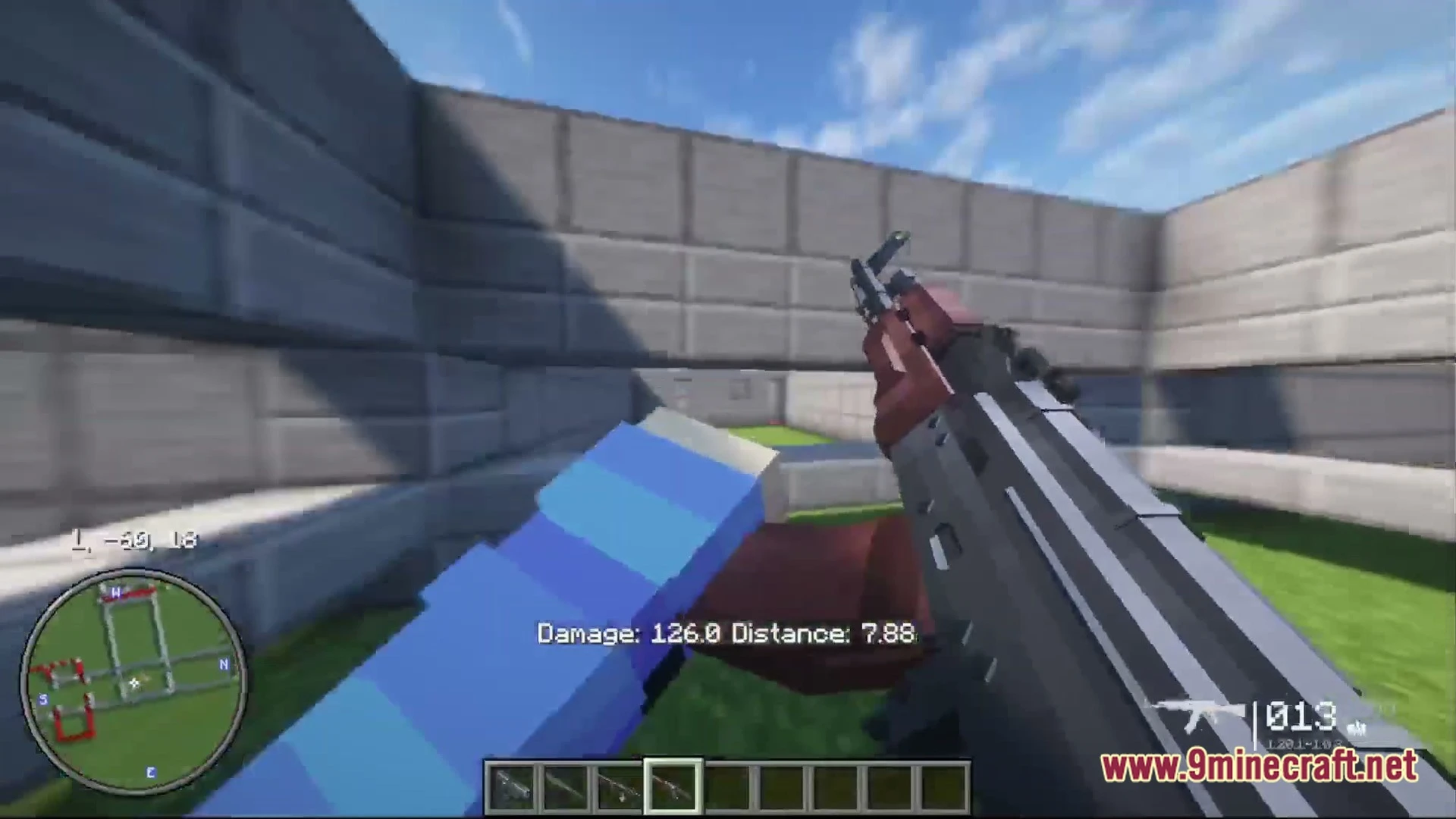 Tacz Aim Trainer Map (26.2, 1.20.1) – Sharpen Firearm Aim And Reflexes 2 Tacz aim trainer map screenshot 2