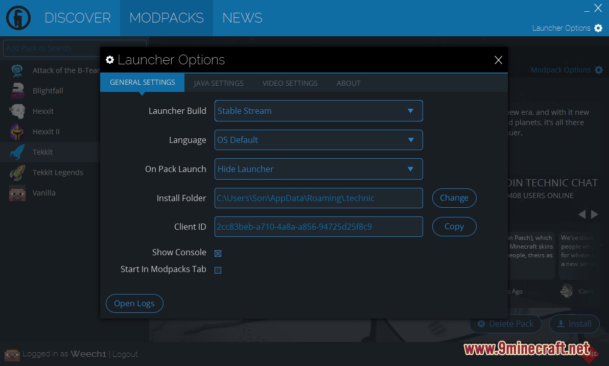 Technic Launcher (26.2, 1.20.1) – Easy Modpacks Install 6 Technic launcher screenshots 5
