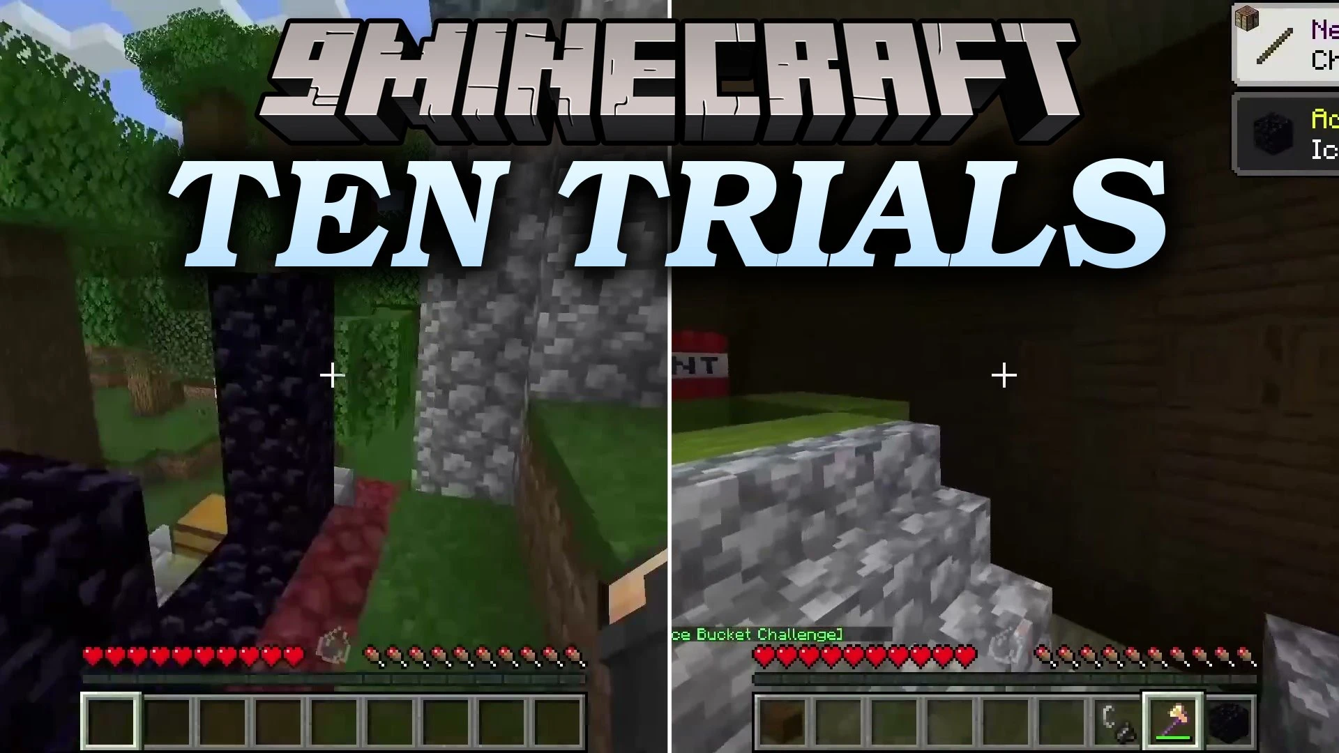 Ten Trials Map (26.2, 1.20.1) – Beat Ten Brutal Rooms with Zero Deaths