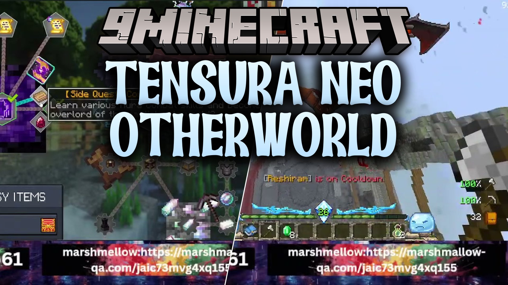Tensura Neo Otherworld Modpack (1.21.1) – Magic Races And Demon Battles