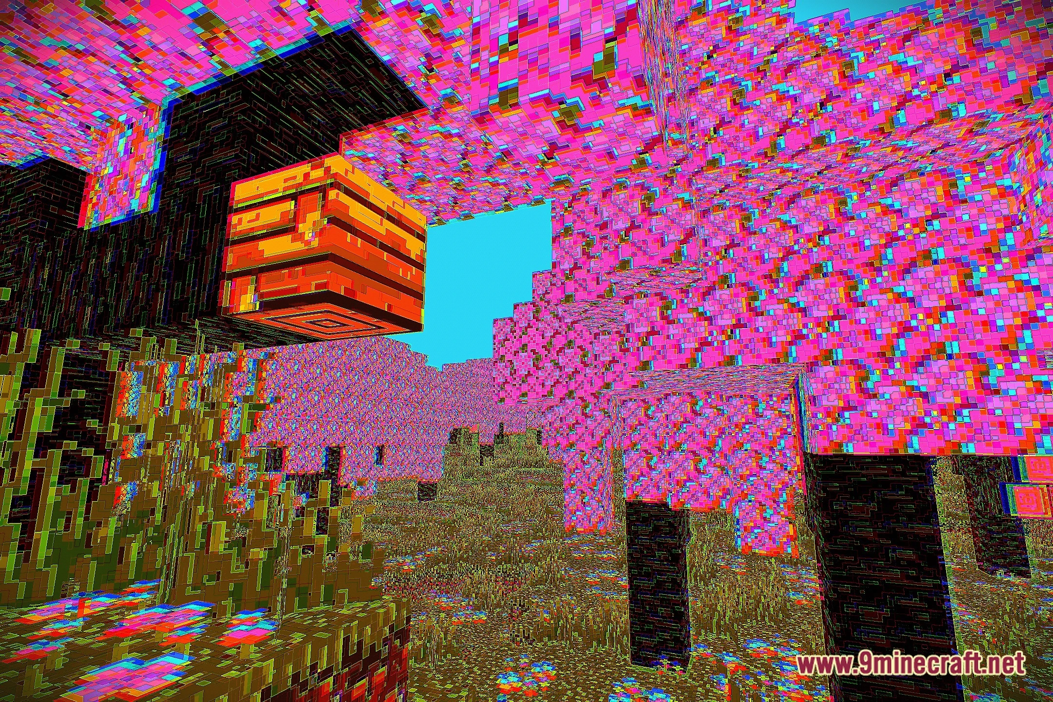 Ugly High Contrast Shaders (26.2, 1.20.1) – Extreme Contrast And Sharp Shadows 2 Ugly high contrast shaders screenshot 1